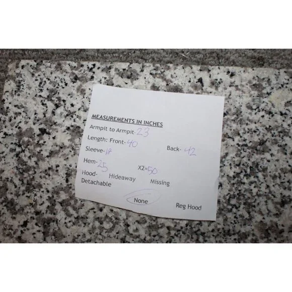 LL Bean Navy Blue Cotton Blend Robe Long Full Zip Size L Pet - Picture 12 of 12